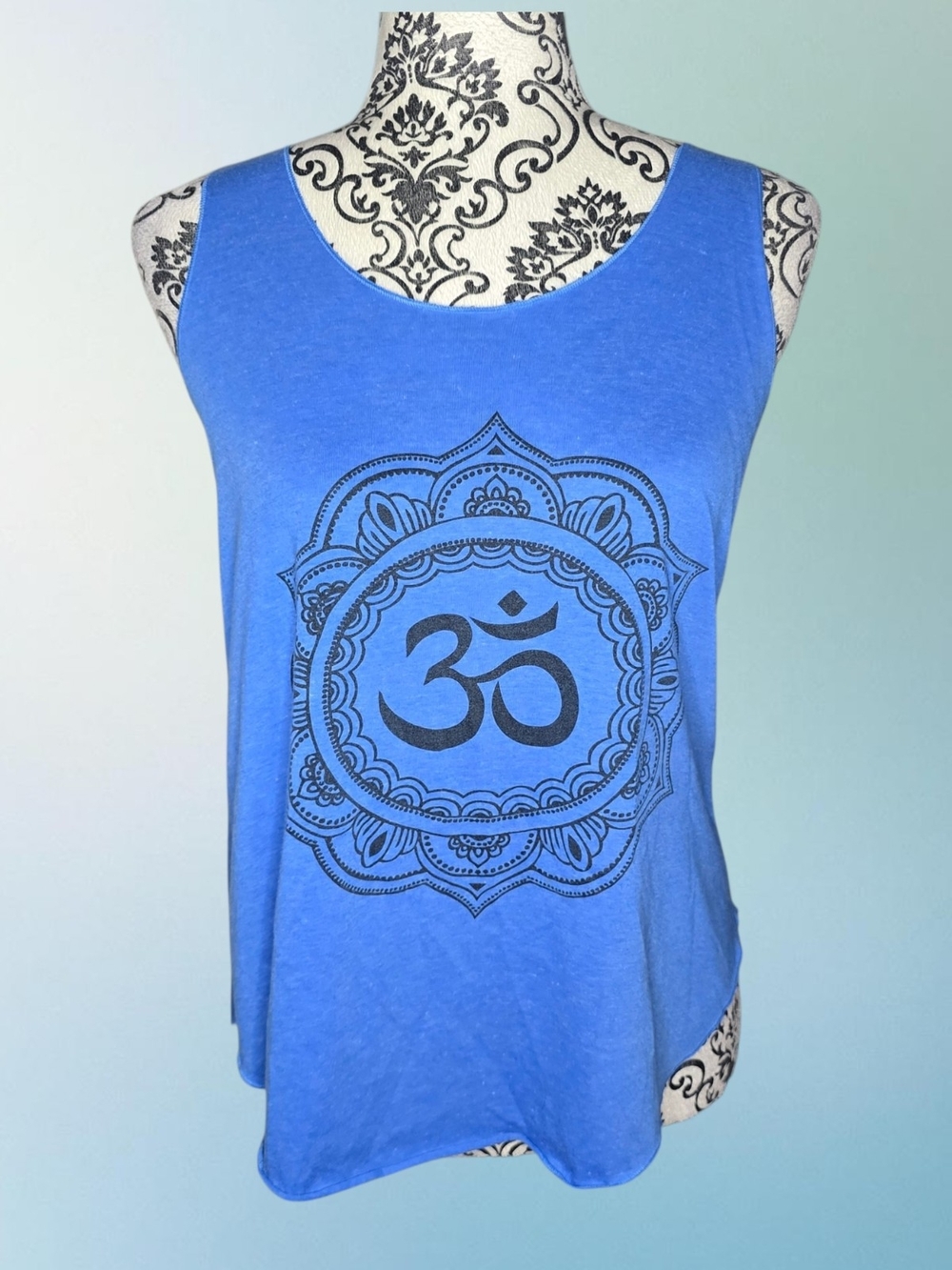 DYLAN Royal Blue OM Mandala Tank - Small/Medium